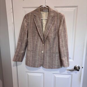 Evan Picone Tweed Blazer
